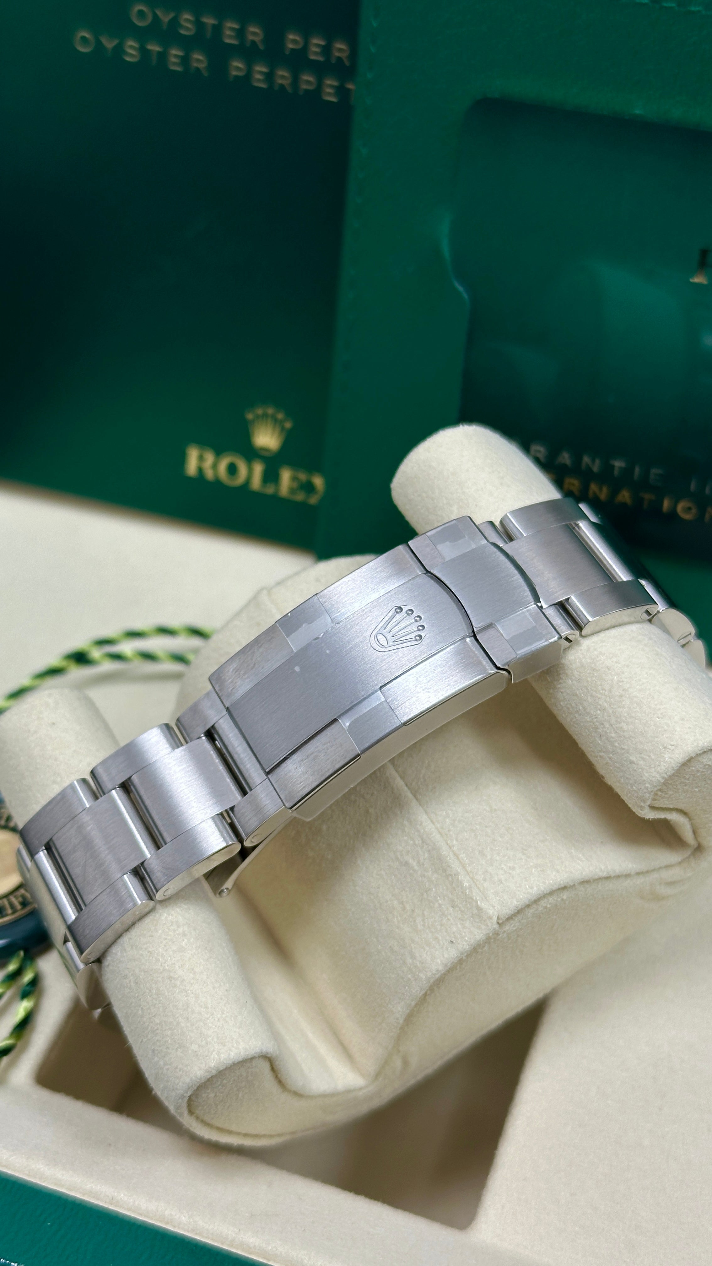 Rolex Oyster Perpetual 41mm Pistachio Dial - 134300 - New 2025 / 2026