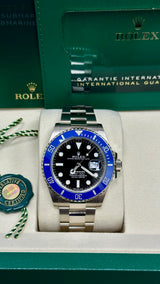 Rolex Submariner 41mm White Gold Black Dial Blue Bezel "Cookie Monster" - 126619LB - New 2025