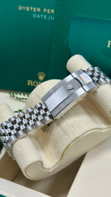 Rolex Datejust 36mm Fluted Bezel Silver Index Dial Jubilee - 126234 - New 2025