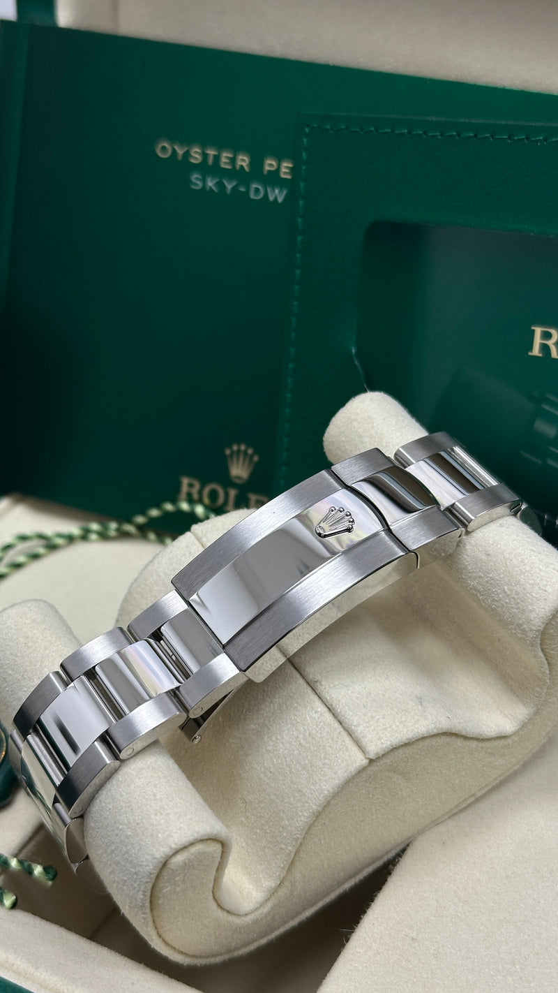 Rolex Sky-Dweller 42mm Stainless Steel Black Dial Oyster - 336934 - New 2025