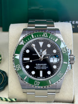Rolex Submariner 41mm Stainless Steel Black Dial Green Bezel "Starbucks/Kermit" - 126610LV - New 2025