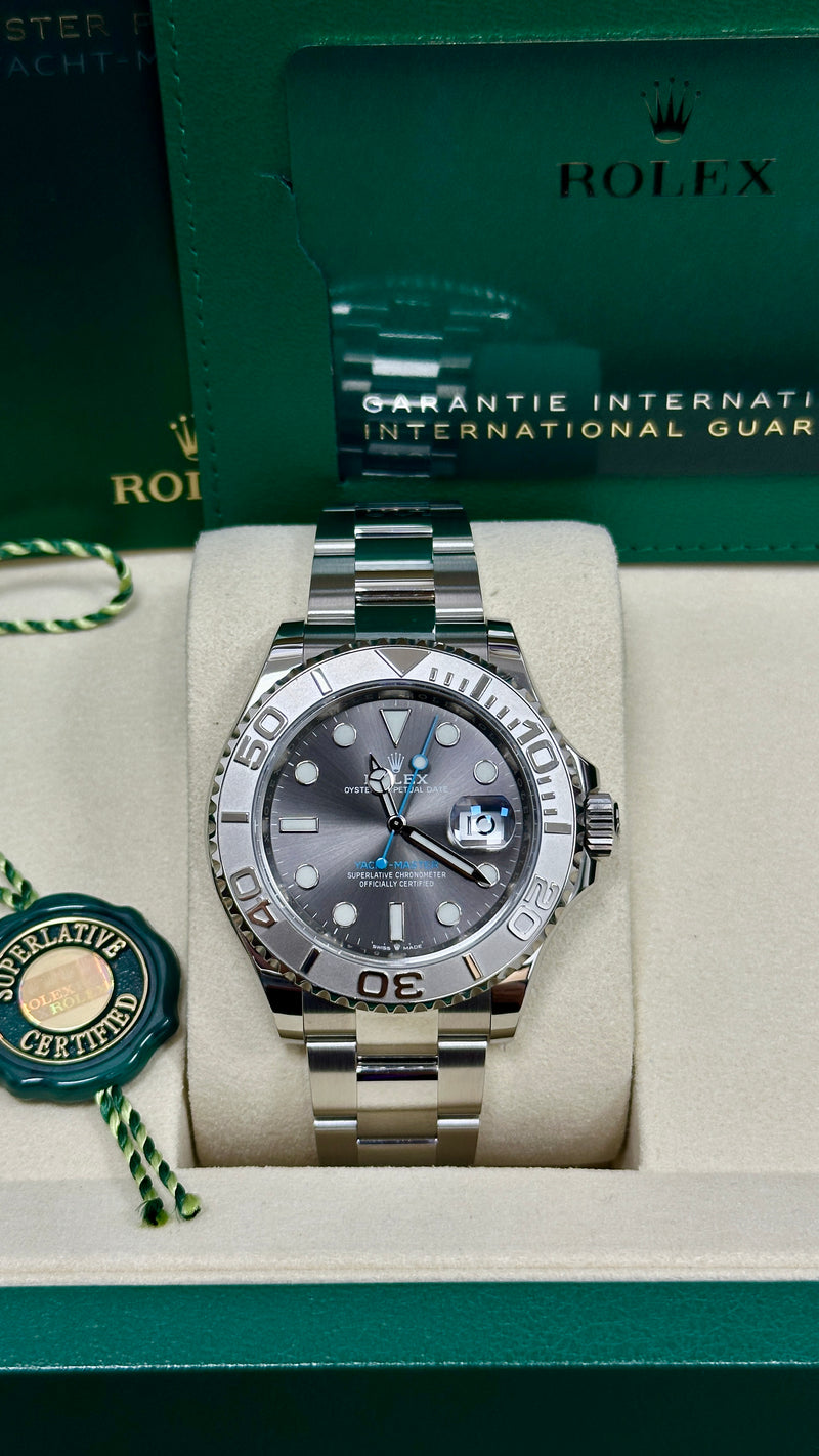 Rolex Yacht-Master 37mm Rhodium Dial - 268622 - New 2025