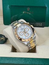 Rolex Cosmograph Daytona 40mm Two-Tone Yellow Gold White Dial - 126503 - New 2024