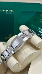 Rolex Datejust 36mm Smooth Bezel Blue Index Dial Oyster - 126200 - New 2025