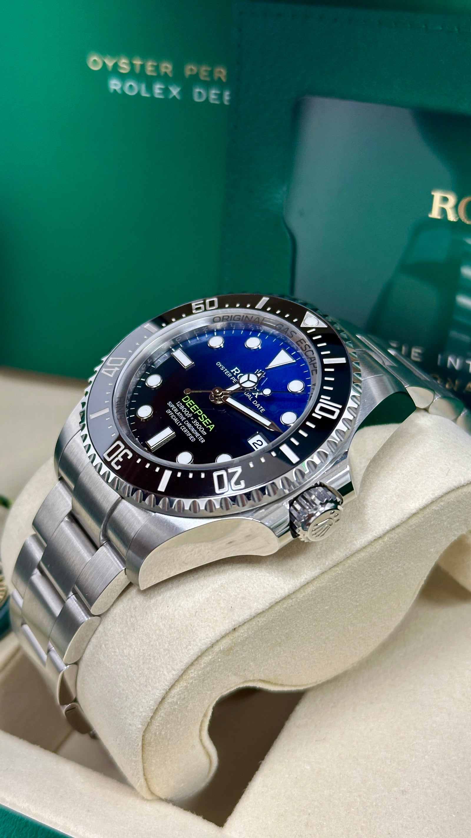 Rolex Deepsea 44mm 136660 “James Cameron” D-Blue Dial | New 2025