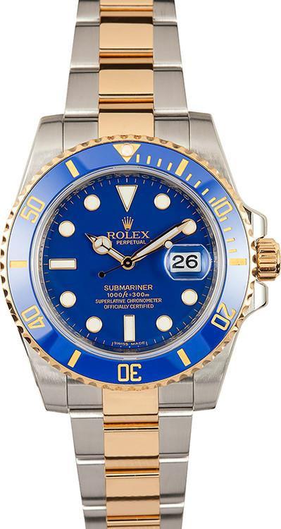 Rolex Submariner Stainless Steel Ceramic Blue Dial 40mm – 116613LB - 2019