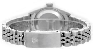Rolex Women's Datejust Stainless Steel 26mm Blue Roman Dial