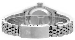 Rolex Women's Datejust Stainless Steel 26mm Silver Diamond Dial