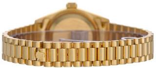 Rolex Lady-Datejust President 26mm Yellow Gold Champagne Index Dial 69178