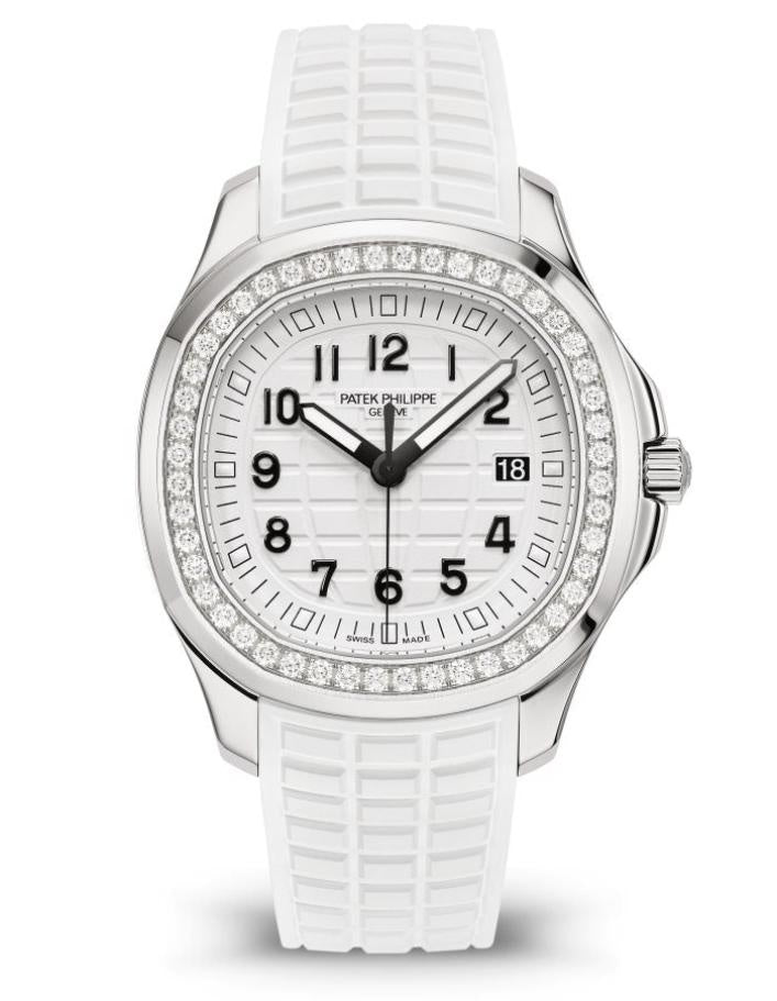 Patek Philippe Aquanaut Luce White Dial Diamond Bezel - 5267/200A -  New 2025