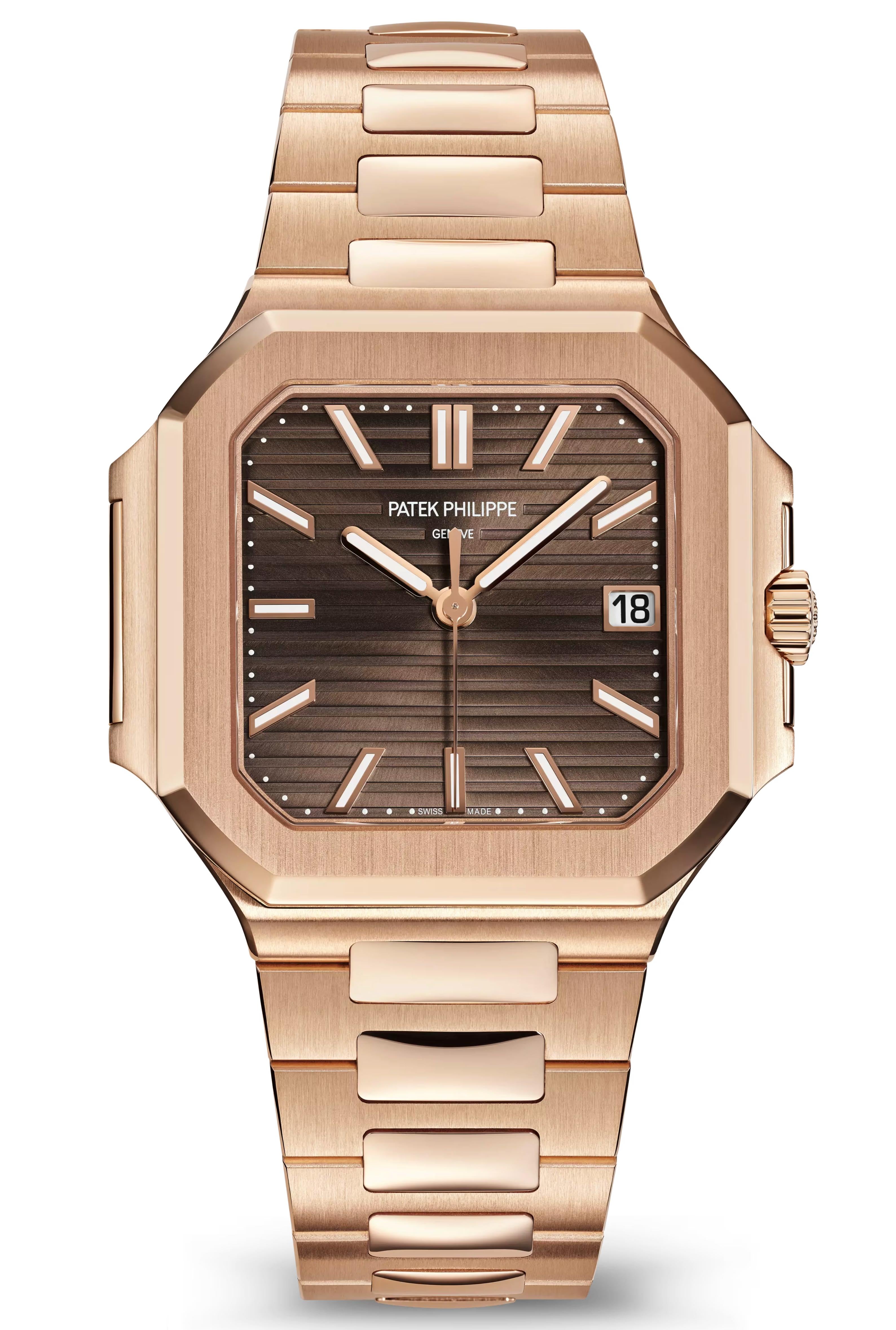 Patek Philippe Cubitus 40mm Rose Gold Brown Dial – 7128/1R-001