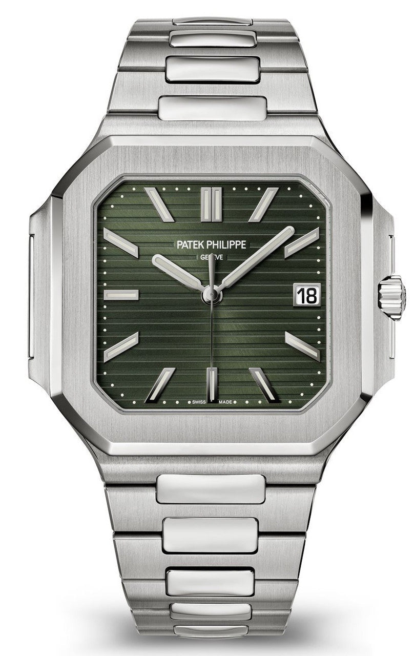 Patek Philippe Cubitus 45mm Steel Olive Green Dial – 5821/1A-001