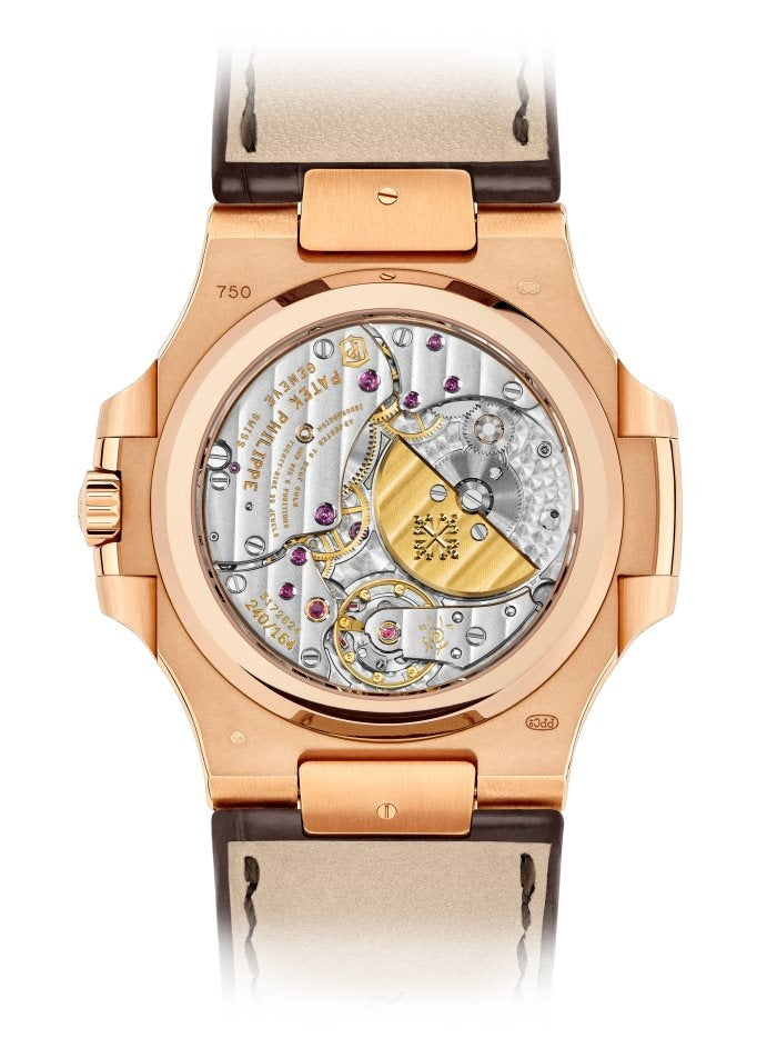 Patek Philippe Nautilus Rose Gold Moon Phase - 5712R-001