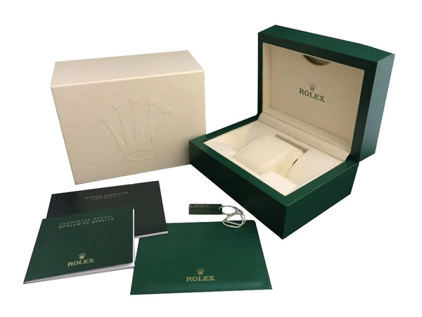 Rolex Datejust 36mm Diamond Bezel Green Palm Index Dial Oyster - 126284RBR - Brand New 2023