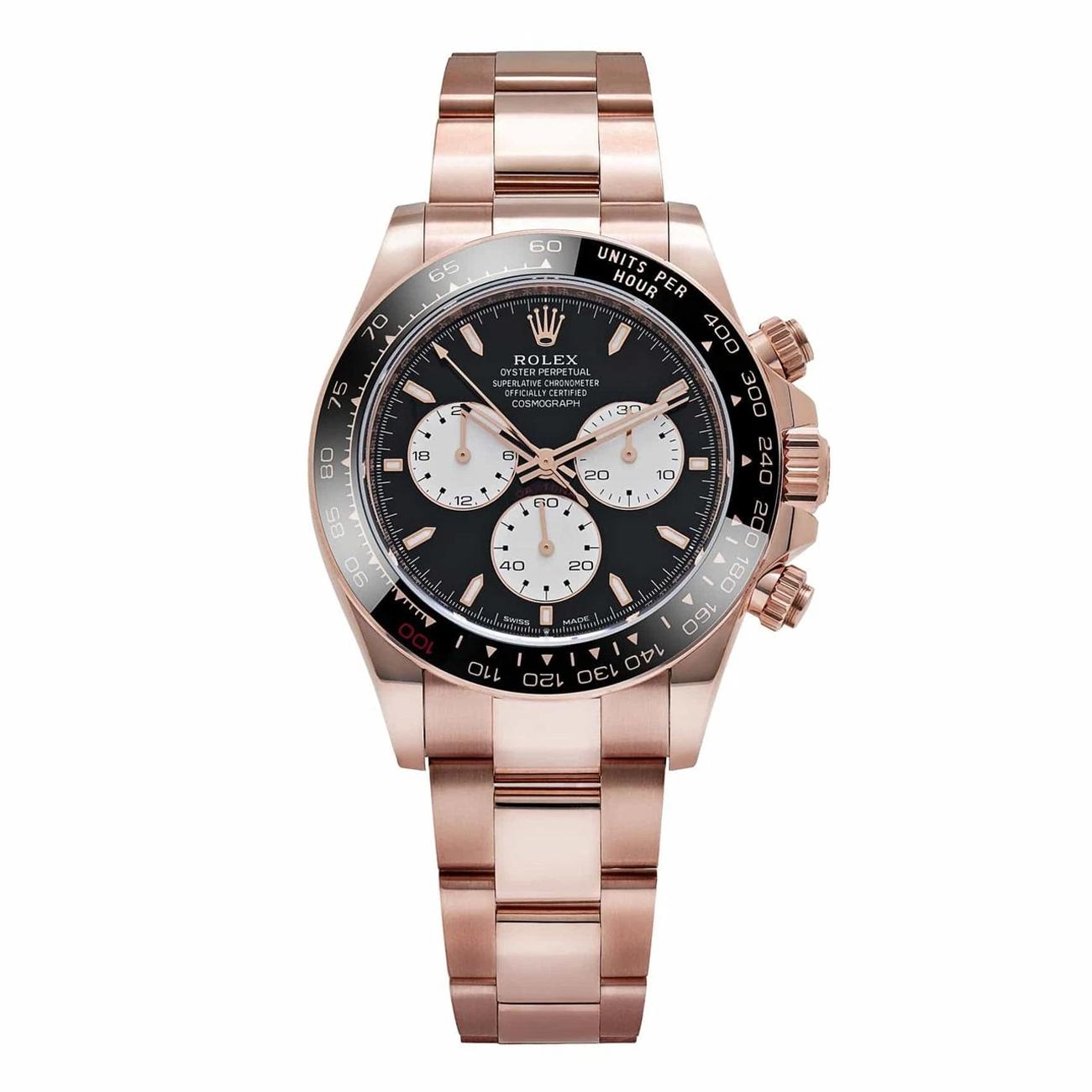 Rolex Cosmograph Daytona 40mm Special Edition "Le Mans" Rose Gold Ceramic Black