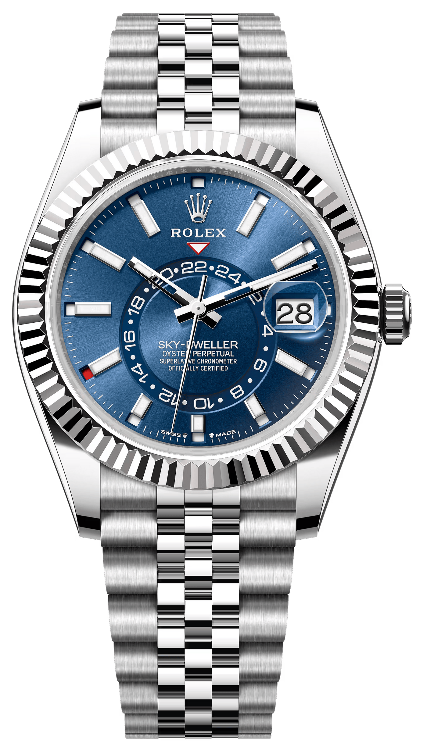 Rolex Sky-Dweller 336934 Blue Dial Stainless Steel Jubilee | New