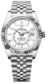 Rolex Sky-Dweller 42mm Stainless Steel White Dial Jubilee – 336934 – New 2025