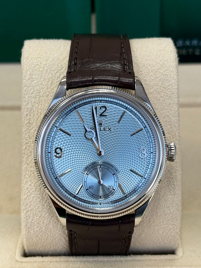 Rolex 1908 Ice-Blue Dial with Small Seconds Sub-Dial – 2025