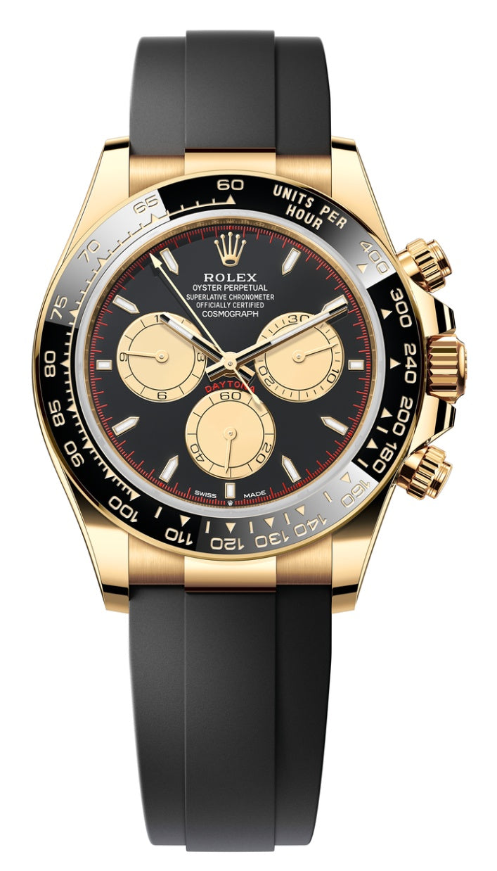Rolex Cosmograph Daytona "Paul Newman" 40mm Yellow Gold Black Dial Black