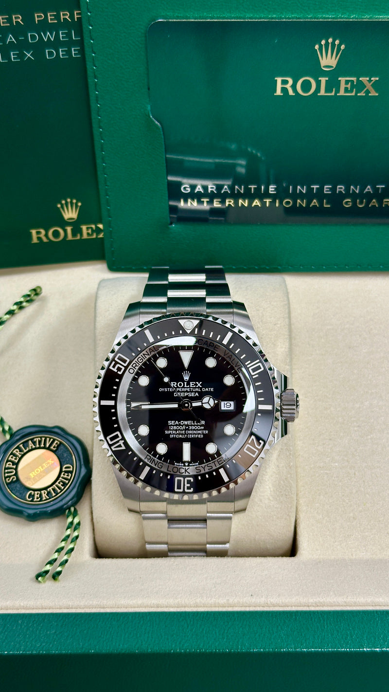 Rolex Deepsea 44mm Oyster Bracelet with Glidelock Clasp – 2025