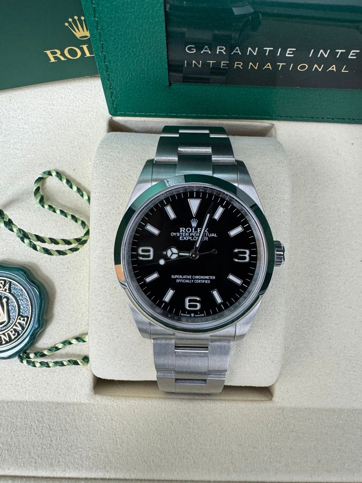 Rolex Explorer 36 mm 124270 Black Dial | New 2025