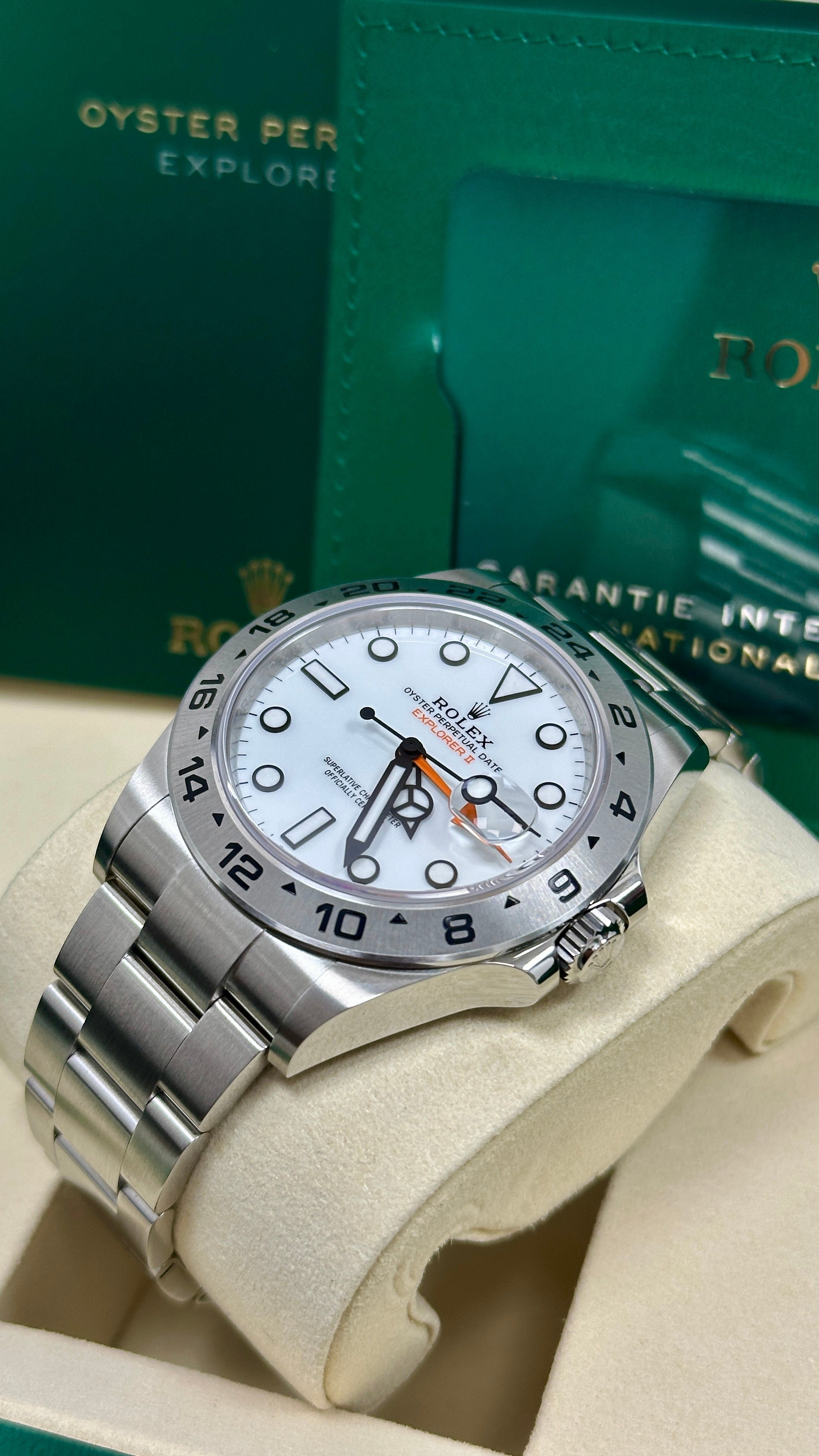 Rolex Explorer II 42mm White “Polar” Dial 226570 – New 2025 / 2026