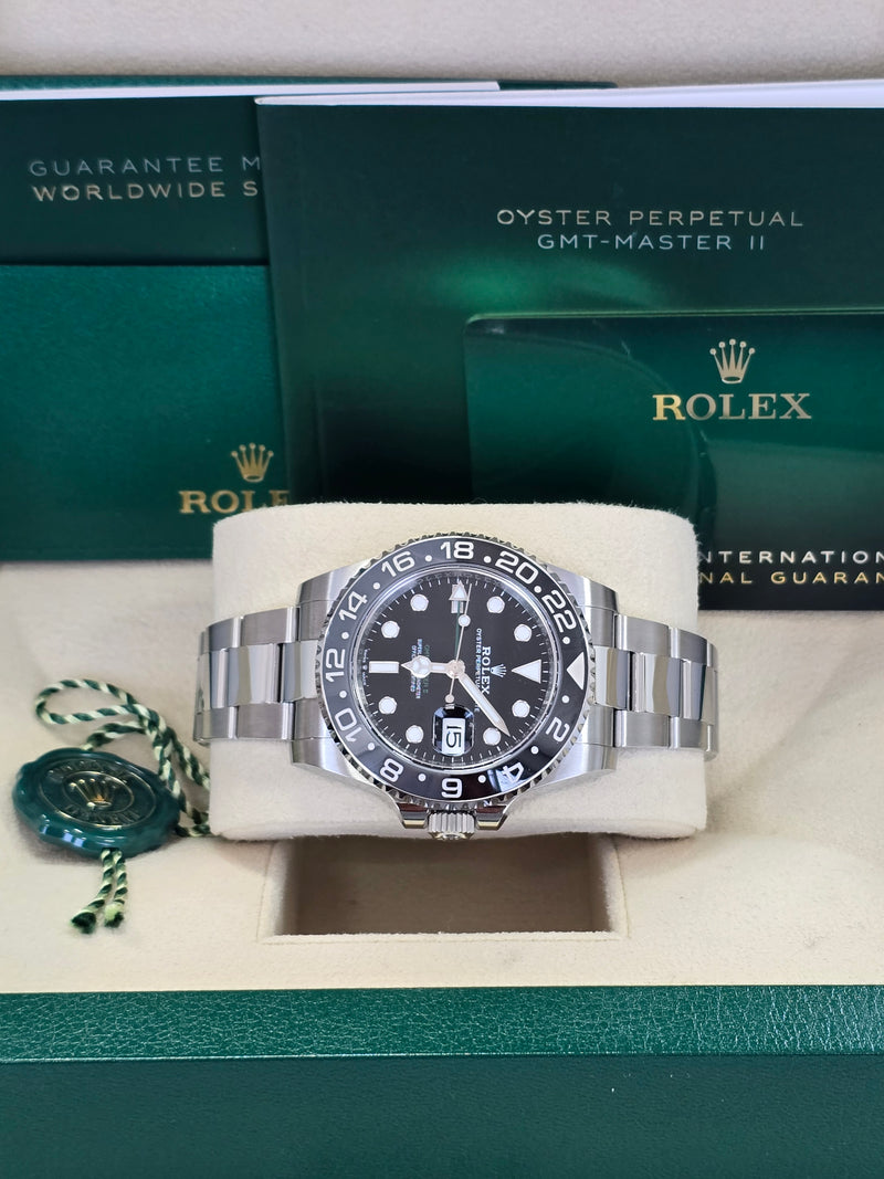 Rolex GMT-Master II 40 mm Black Dial on Wrist – 126710GRNR “Bruce Wayne” 2025