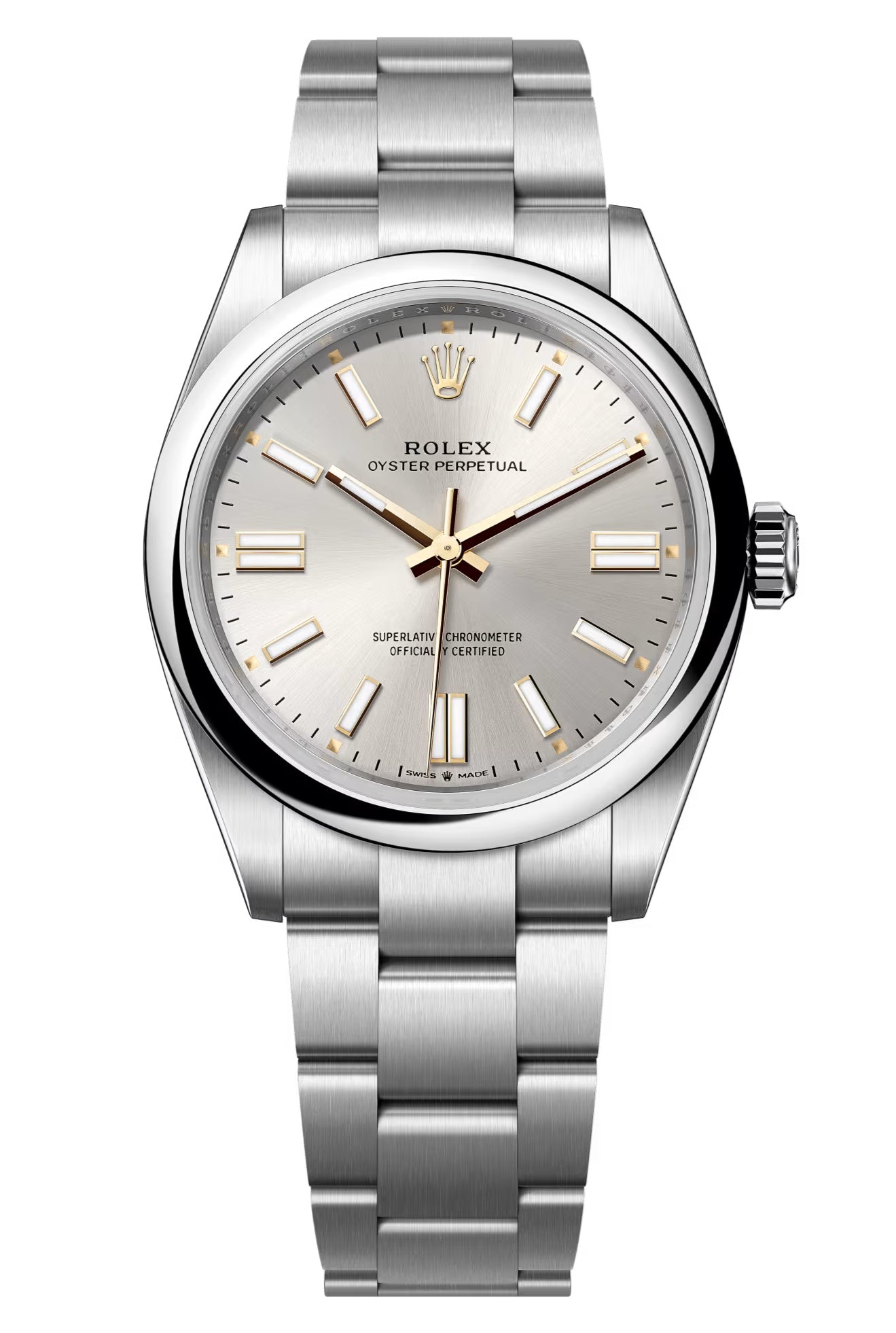 Rolex Oyster Perpetual 41mm Silver Dial Oyster Bracelet – 134300