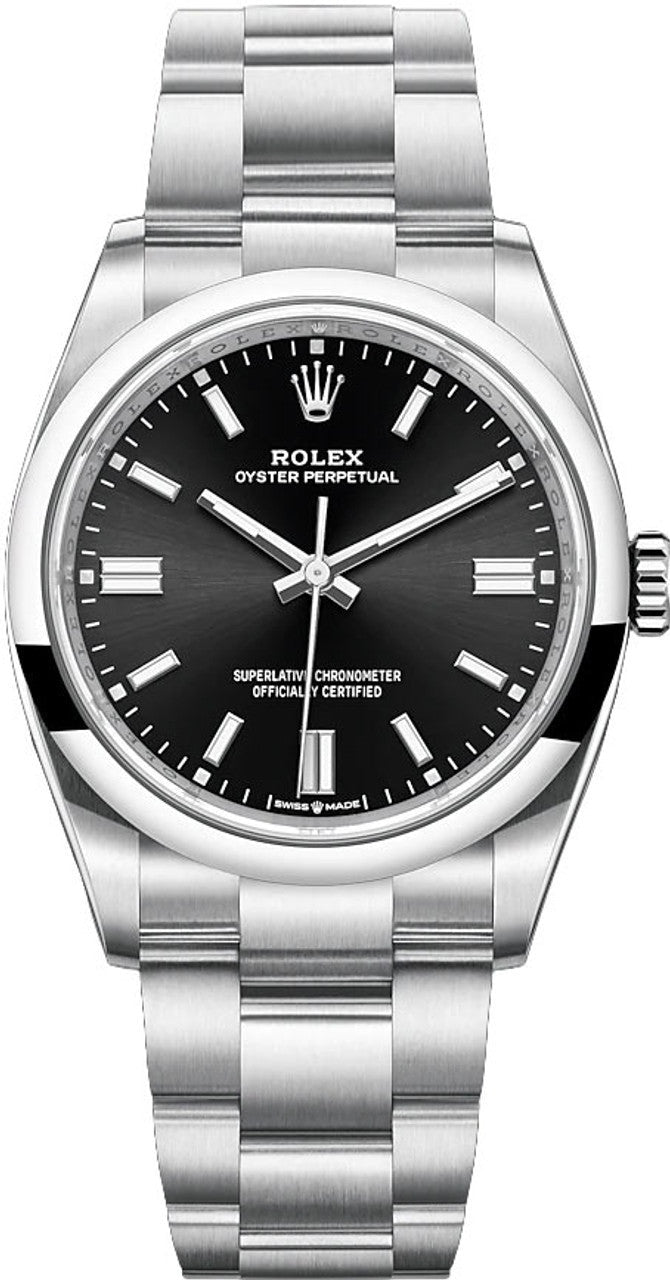 Rolex Oyster Perpetual Black 36mm - 126000 - NEW