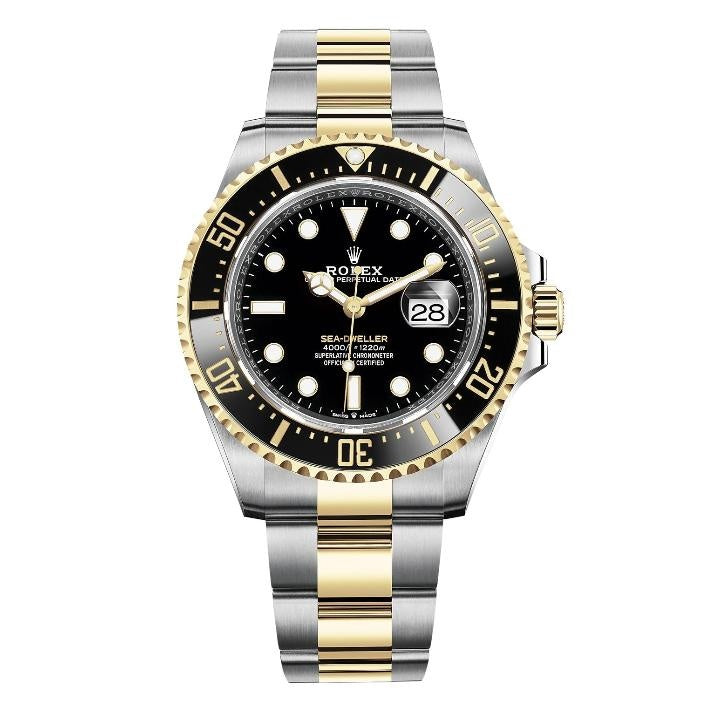 Rolex Sea-Dweller 43mm Two-Tone Yellow Gold Black Dial 126603 – New 2025 / 2026