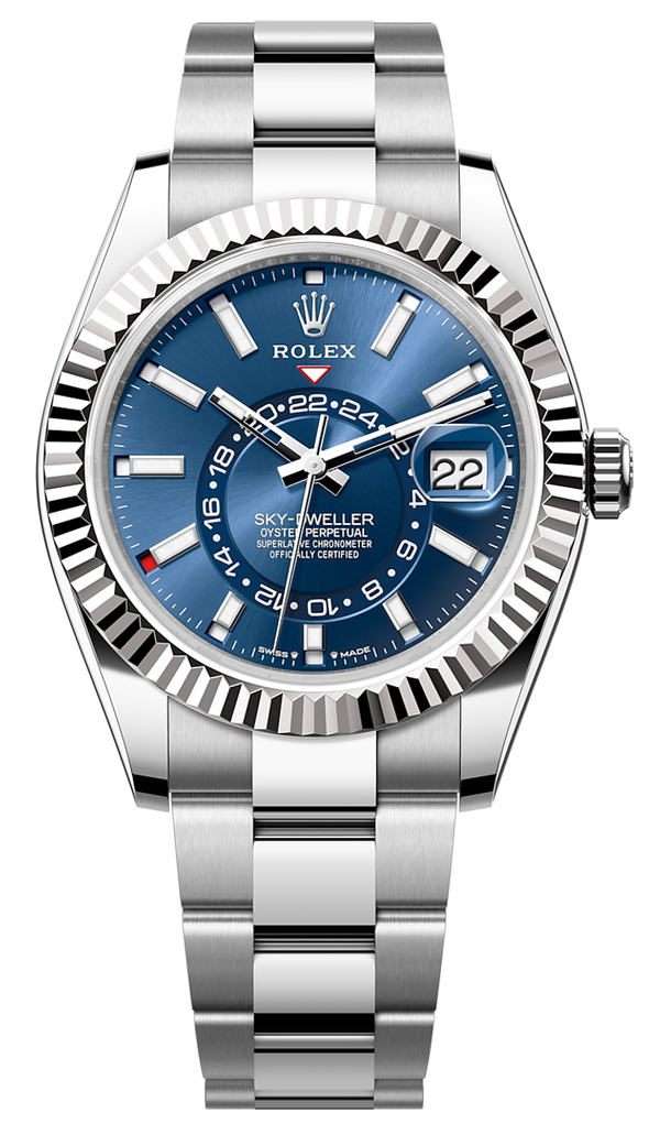 Rolex Sky-Dweller 336934 Blue Dial Stainless Steel – New 2025