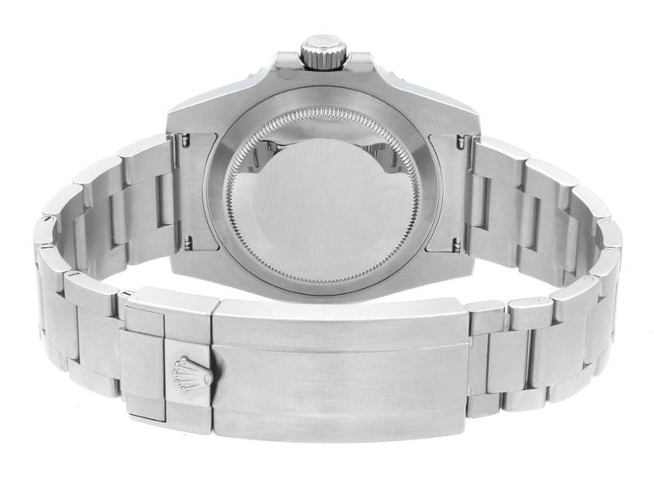Rolex Submariner 114060 Caseback and Bracelet Finish in Stainless Steel