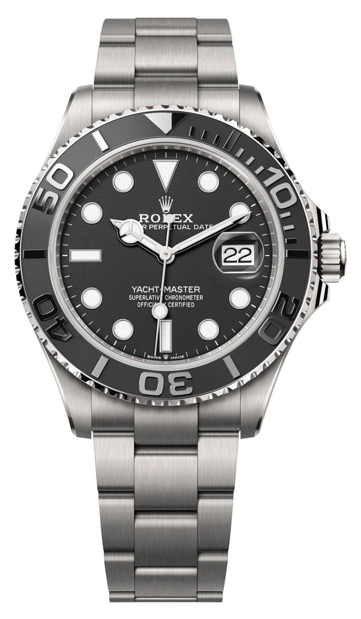 Rolex Yacht-Master 42mm Black Dial Titanium Cerachrom Bezel Oyster Bracelet