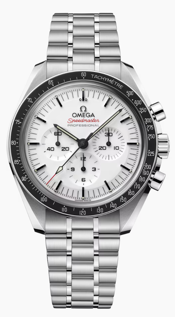 Omega Speedmaster Moonwatch Professional "White Speedy" -  310.30.42.50.04.001 - New