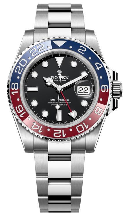 Rolex GMT-Master II "Pepsi" 40mm Blue/Red Dial Oyster - 126710BLRO