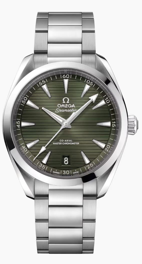Omega Seamaster Aqua Terra Green Steel