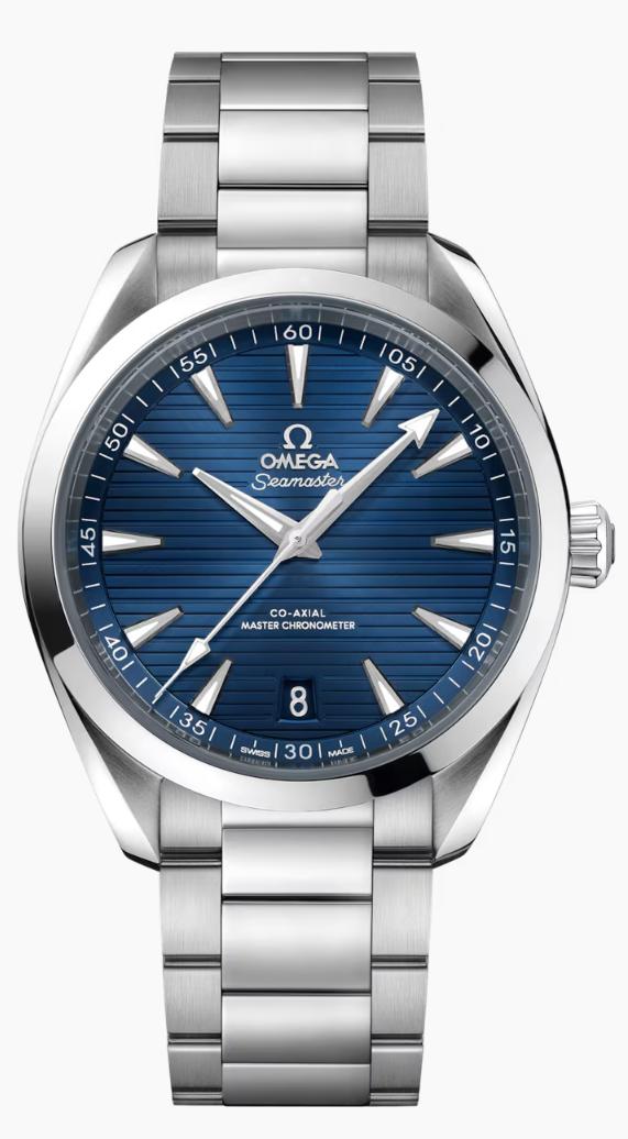 Omega Seamaster Aqua Terra Blue Steel