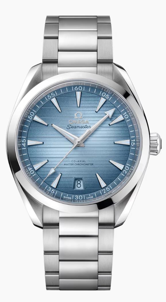 Omega Seamaster Aqua Terra Summer Blue Steel