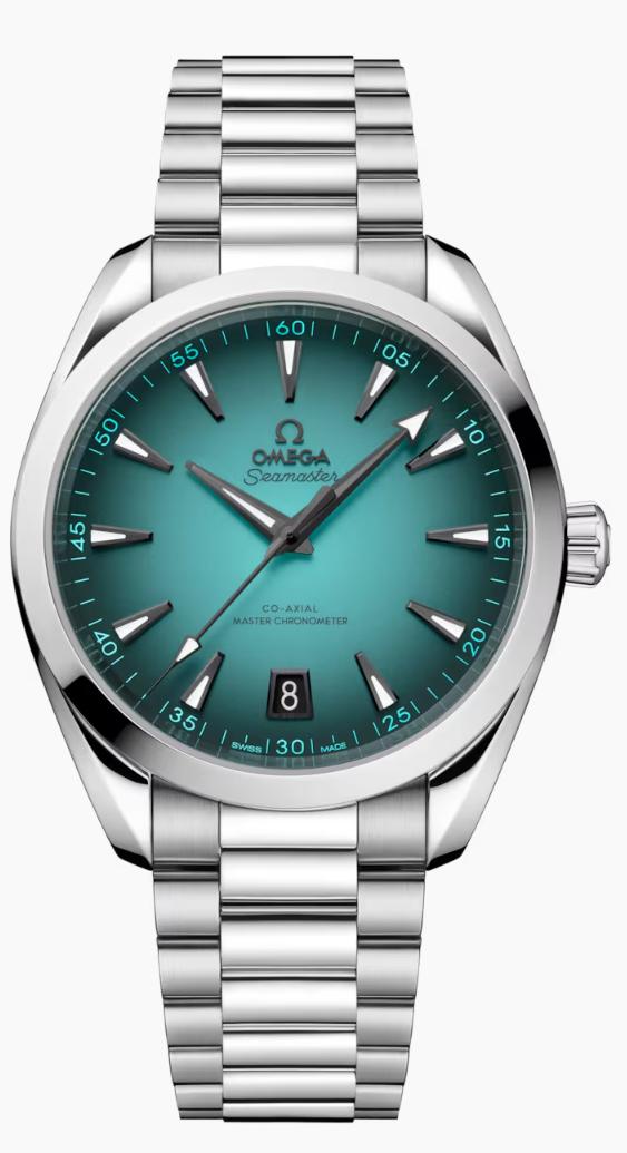 Omega Seamaster Aqua Terra Turquoise Steel