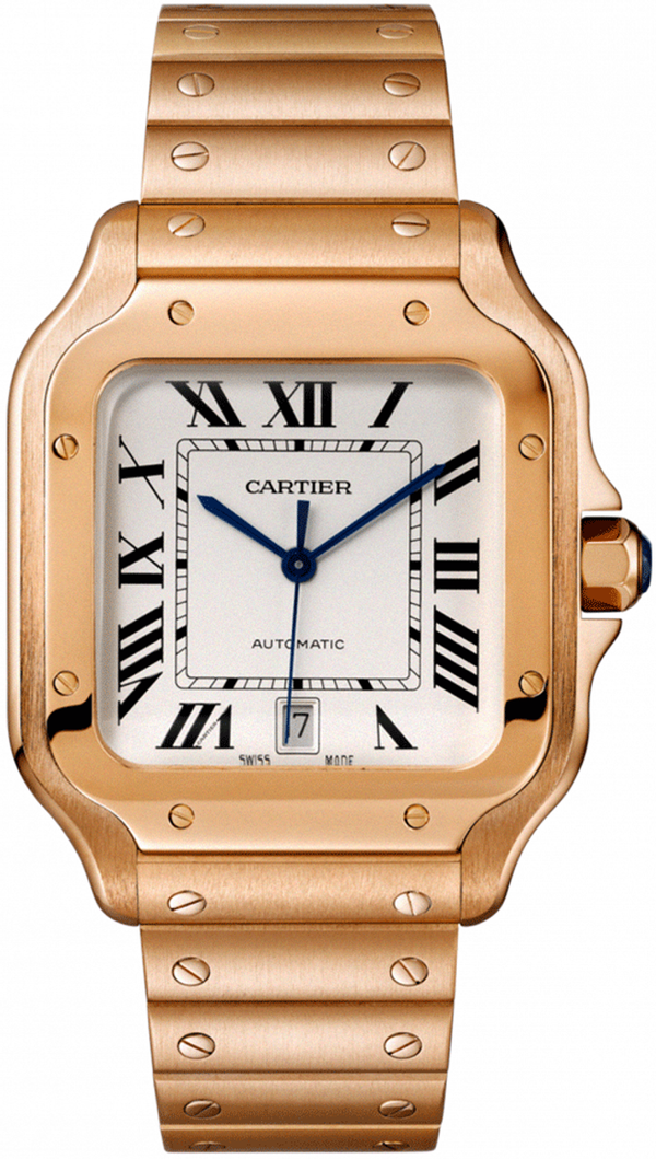 Cartier Santos Large Rose Gold WGSA0018