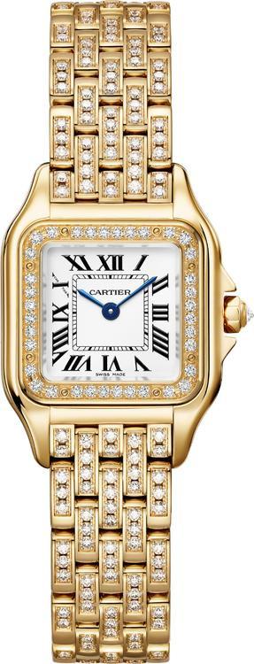 Cartier Panthere 18k Yellow Gold & Diamonds 30.3mm x 22mm WJPN0059 - New 2026