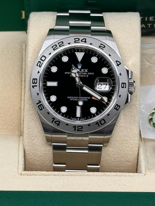 Rolex Explorer II 42mm Black Dial - 226570 - New 2025