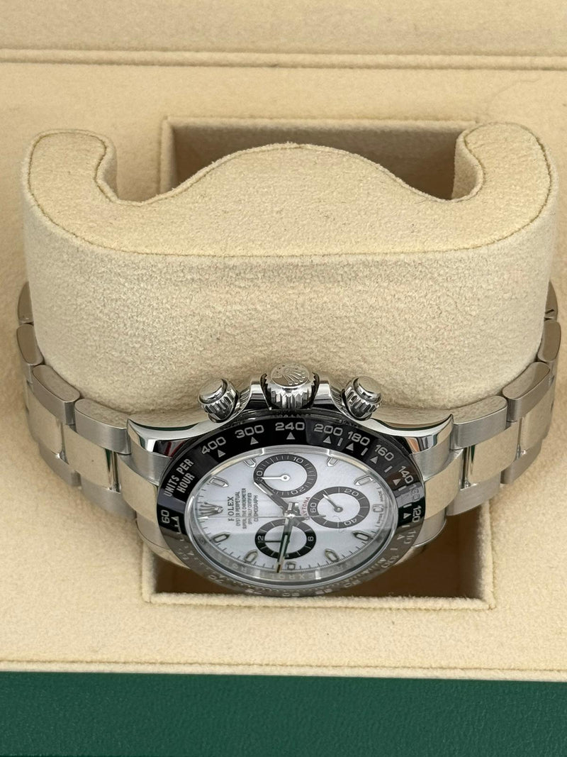 Rolex Cosmograph Daytona 40mm Ceramic Bezel White "Panda" Dial - 116500LN - Brand New 2023