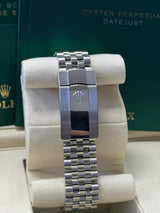 Rolex Datejust 41mm Fluted Bezel Black Diamond Dial Jubilee - 126334 - New 2025