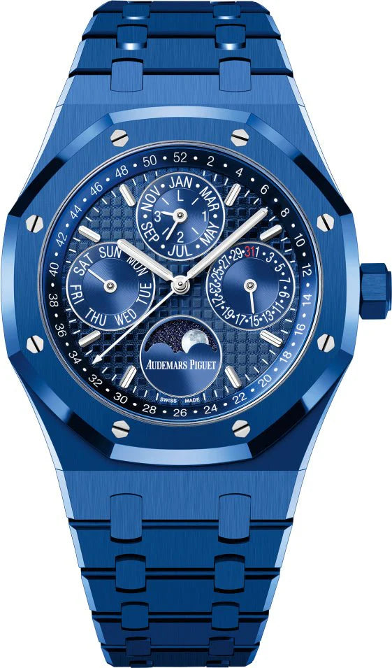 Audemars Piguet Royal Oak Perpetual Calendar 26579CS.OO.1225CS.01 Blue Ceramic Blue Dial - New 2022