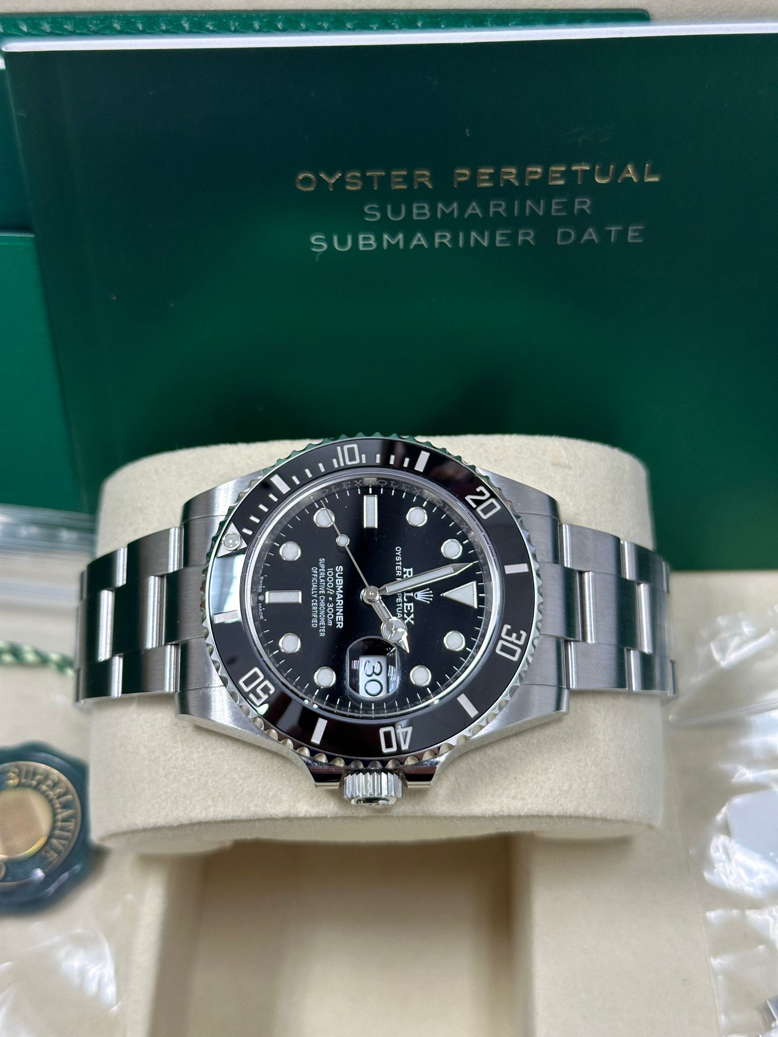 Rolex Submariner Date 41mm Black Dial Black Bezel 126610LN – New 2025 / 2026