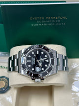 Rolex Submariner 41mm Date Stainless Steel Black Dial Black Bezel  - 126610LN - New 2025