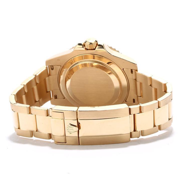 Rolex GMT-Master II Yellow Gold Black Dial - 116718 - 2019