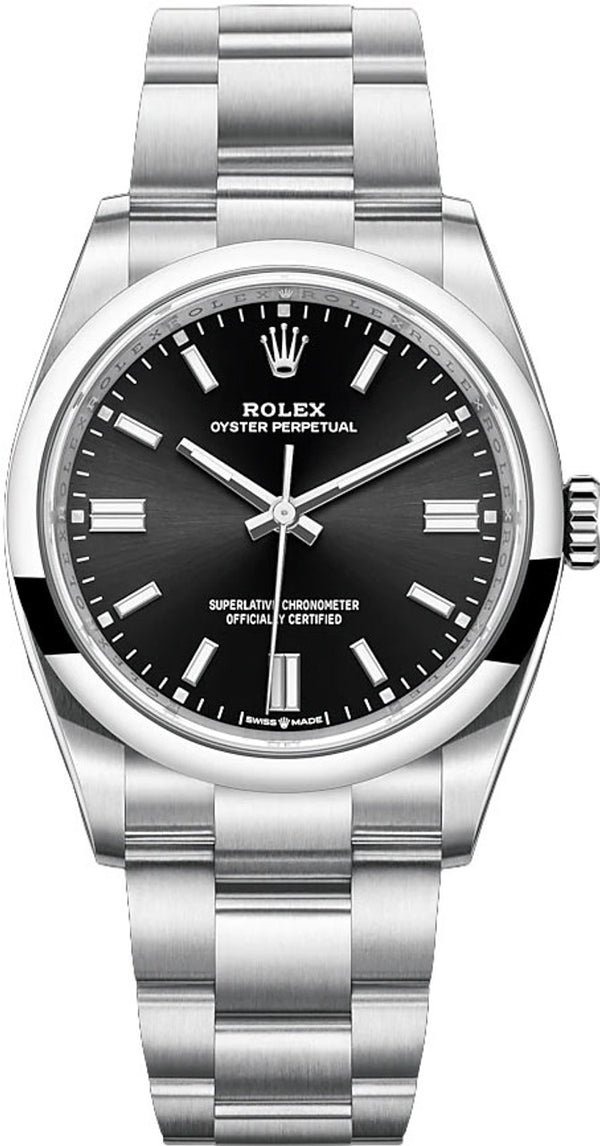 Rolex Oyster Perpetual 36mm Black Dial - 126000 - New 2024