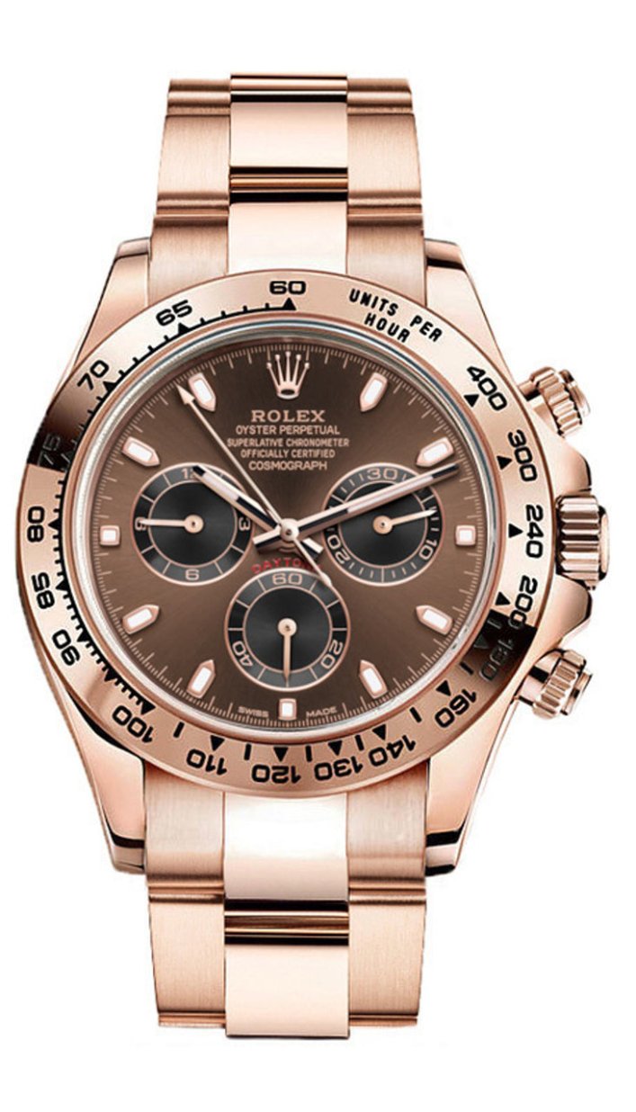 Rolex Cosmograph Daytona 40mm Everose Gold Chocolate Dial - 116505 - Brand New 2023